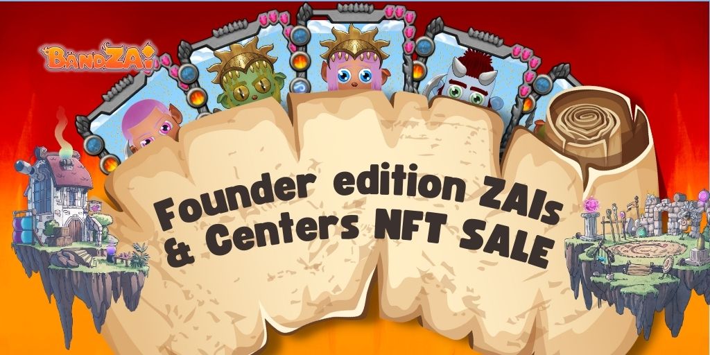 Founder Edition Collection and Centers NFT sale